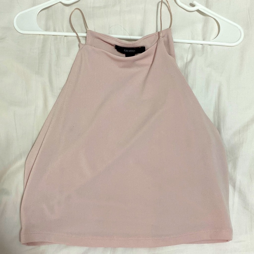 Pink Crop Top